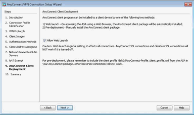 AnyConnect Client Deployment