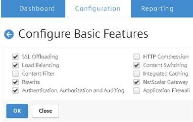 Citrix NetScaler Configure Basic Features
