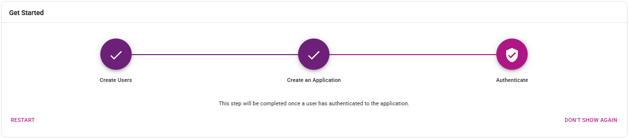 Get Started Wizard