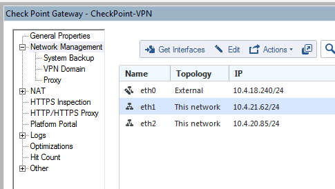 Interface List