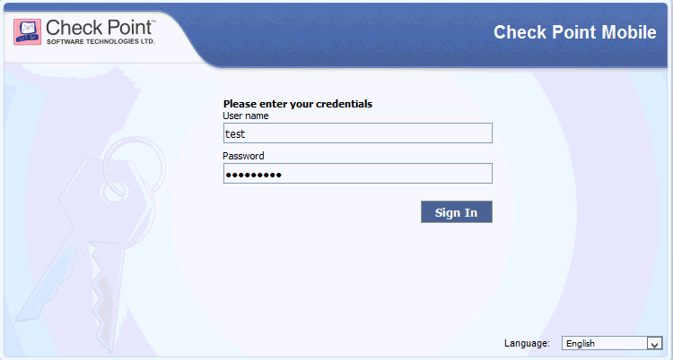 Login Window