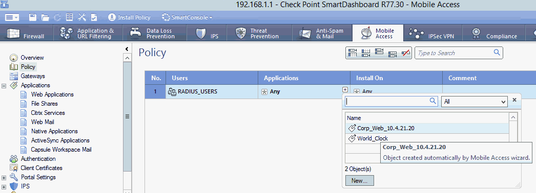 Policy Applications