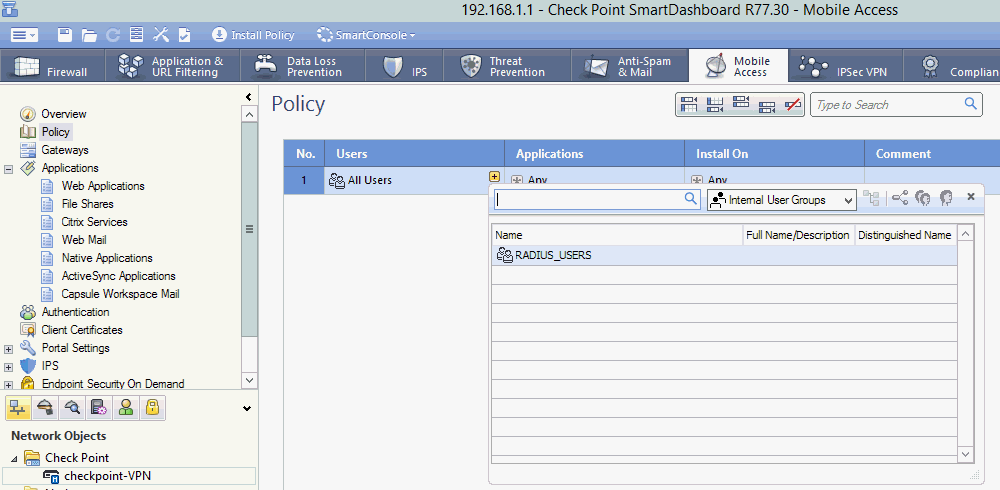 Policy Page