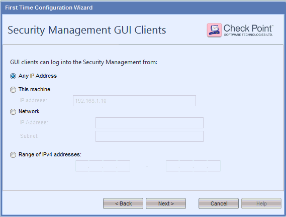 Security Management GUI Clients